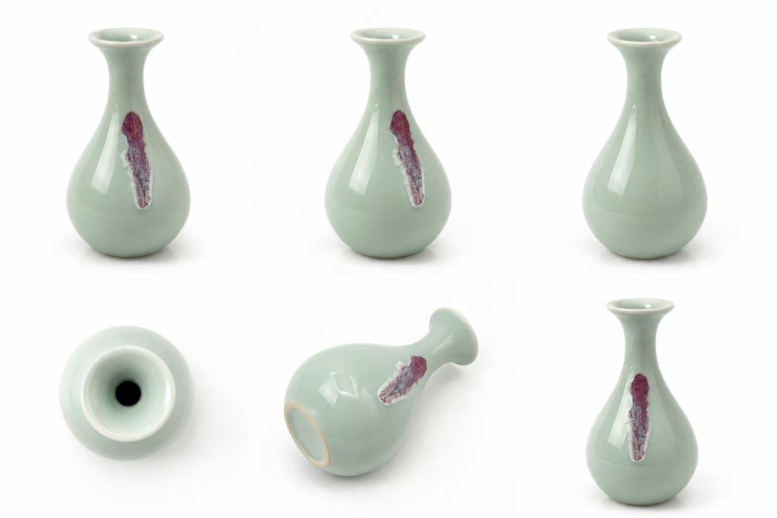 longquan celadon vase – rosy cloud vase longquan celadon vase – rosy cloud vase