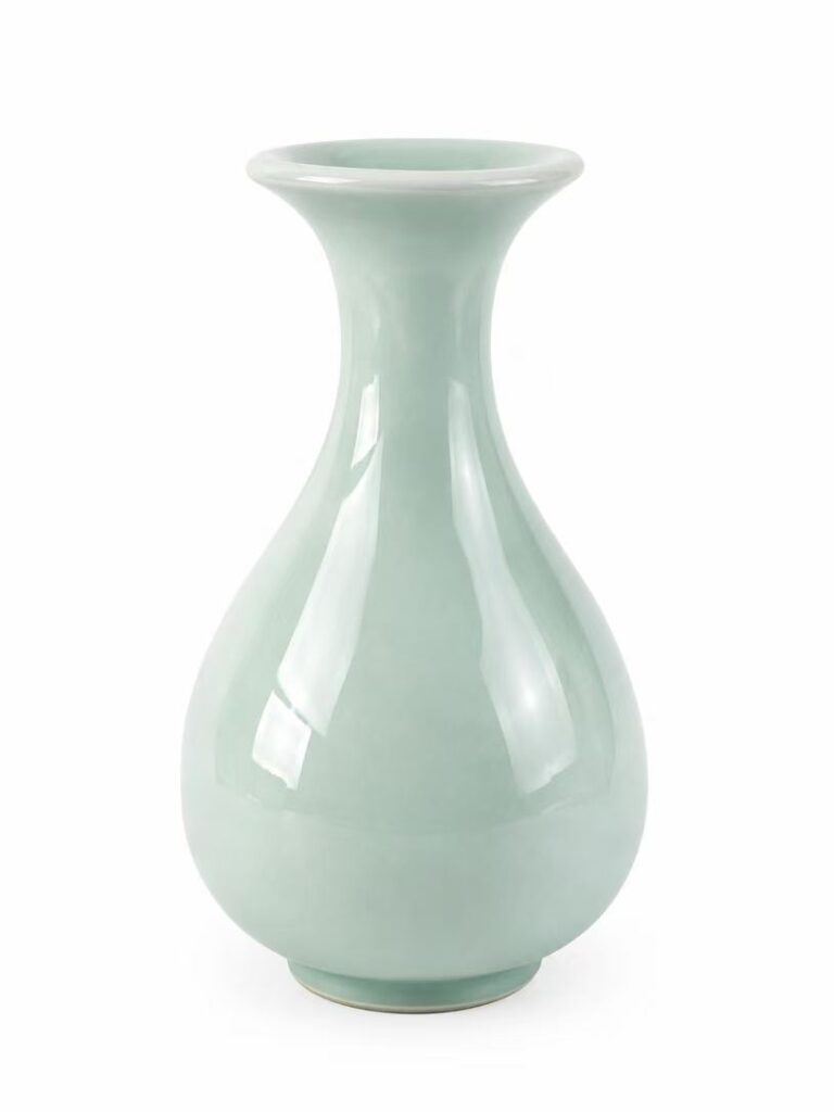 Longquan celadon Listening Wind Vase detail image