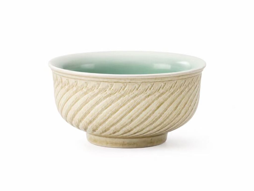 Longquan celadon Wind Pattern Cup detail image